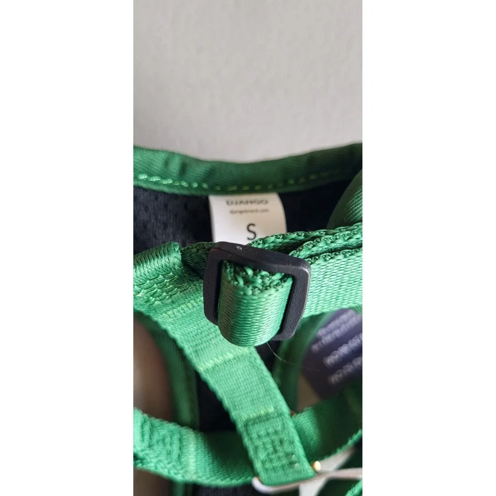 Django Adventure Dog Harness Leash Waste Bag Set Forest Green Small New